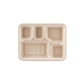 5 Compartment Bio-Degradable Deep Tray
